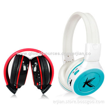 4-in-1 USB Bluetooth Headphone with TF Card Reader